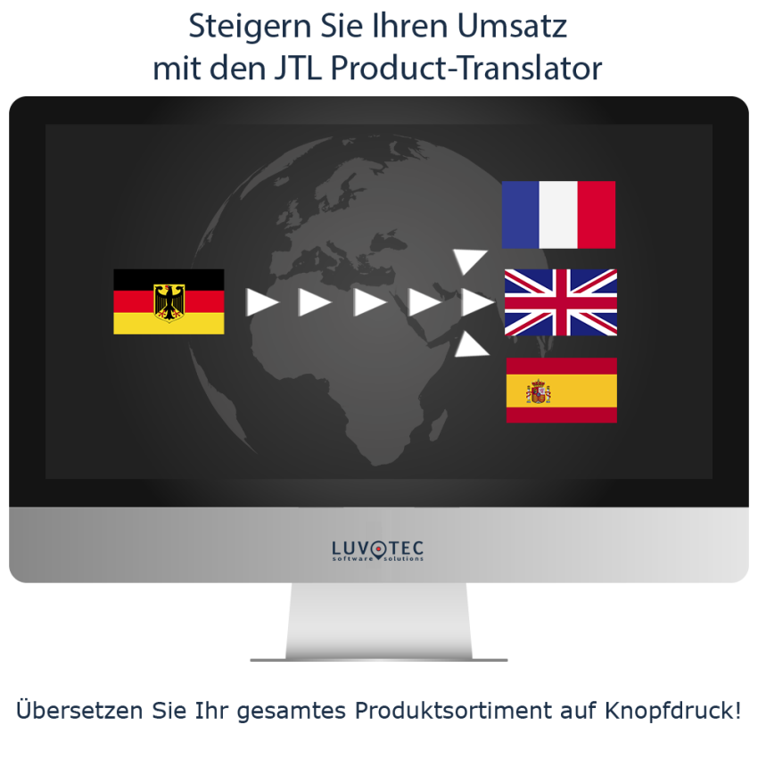 JTL-Wawi Übersetzer Tool - Automatische Übersetzung Ihrer Produkte